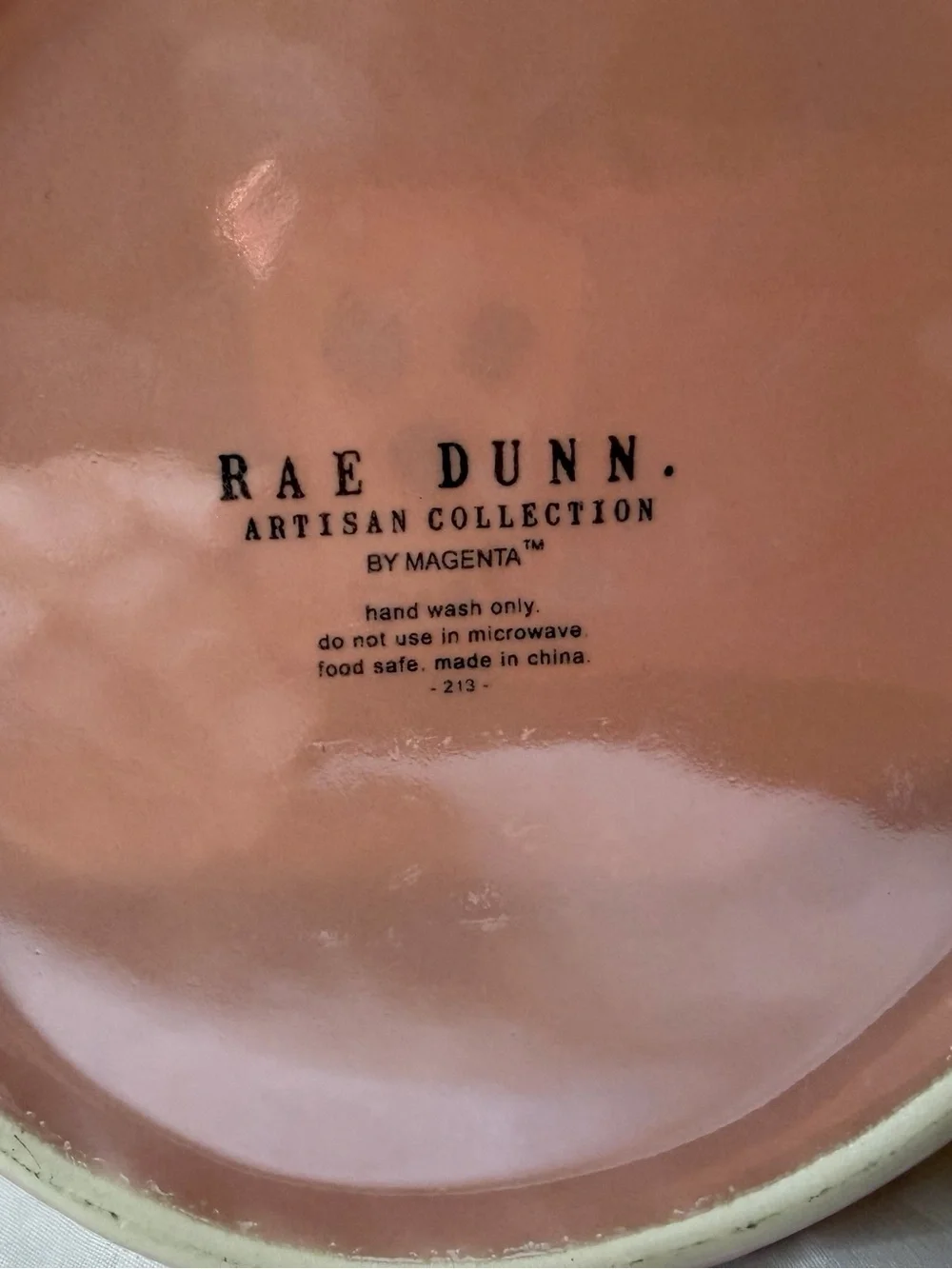 Rae Dunn Pink Iridescent Merry & Bright Canister Cookie Jar Christmas Decor
